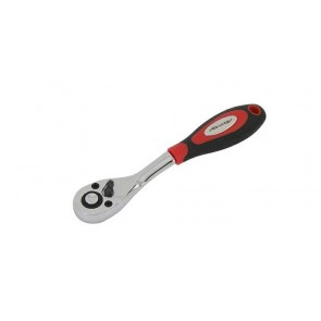 1/4 INCH DRIVE 72T LEOPARD RATCHET HANDLE ERGONOMIC STAINLESS PAD HANDLE CA27