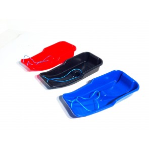 PLASTIC SLEDGE SLED SNOW CHILDREN TOBOGGAN OUTDOOR WINTER SLEDGING FUN CA89