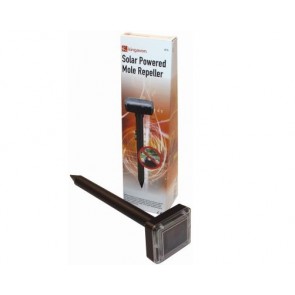 SOLAR POWERED MOLE REPELLER SONIC RAY DETERRENT HARMLESS PEST CONTROL H2REPELLER
