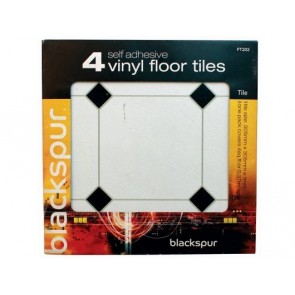 4PK SELF ADHESIVE FLOOR TILES TILE EFFECT FLOORING 4 SQ FT COVERED H30TILE
