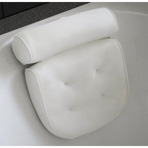 Luxury Waterproof Foam Bathtub Back Pillow Bathroom Spa Suction Cushion OL11