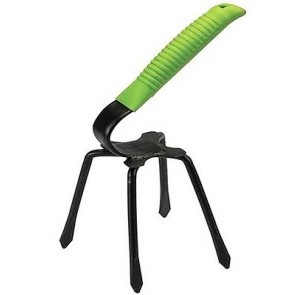 Hand Held Garden Claw Twist Hand Handle Garden Cultivator Claw Weed Remover P12