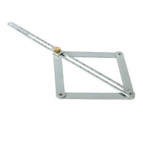 BRAND NEW BEVEL PROTRACTOR MEASURING 380 MM DIY TOOL ANGLE ALUMINIUM P133