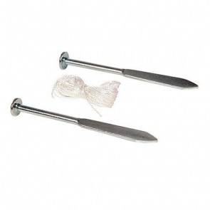 BRAND NEW HEAVY DUTY LINE PINS 2PK 160 MM INCLUDES 10 M CORD BUILDING TOOLS P271