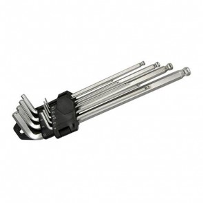 BRAND NEW HEX KEY BALL END EXPERT SET 10PCE 1.5 - 10 MM HAND TOOLS TOOLKIT P282