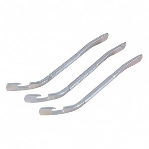 BRAND NEW METAL TYRE LEVER SET 3PCE 100MM CYCLE AUTOMOTIVE BICYCLE BIKE P29