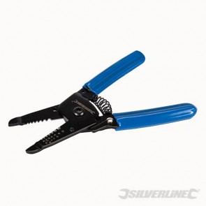 BRAND NEW WIRE STRIPPERS 150 MM 3 MM STEEL BLADE ELECTRICAL CABLE HAND TOOLS P66