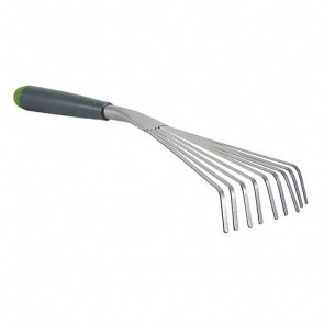 BRAND NEW HAND SHRUB RAKE GARDEN GARDENING 390 MM TOOL P69