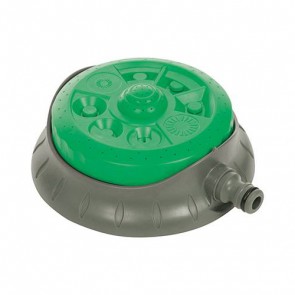BRAND NEW 8-PATTERN DIAL SPRINKLER 140 MM IRRIGATION HOSE GARDEN GARDENING P74