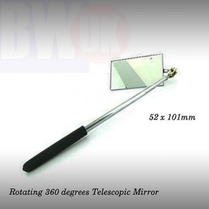 TELESCOPIC ROTATING MIRROR WORKSHOP INSPECTION GARAGE MIRROR MUTLI ANGLE (S37)