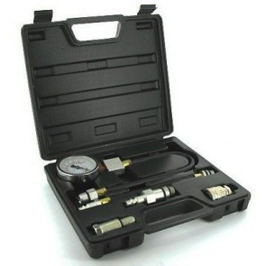 Petrol Engine Compression Testing Kit 5 pc Dial Hose Vales Piston Rings Kit S83