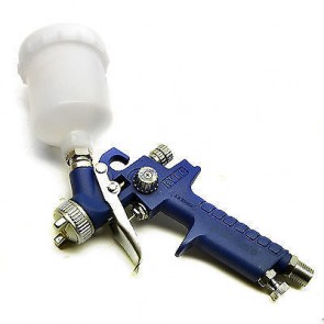 Gravity Feed HVLP High Pressure Paint Spray Gun Touch Up Nozzle TY