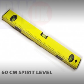60cm professional Spirit Level aluminium 24" 600mm diy Ruler Builders T8