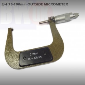 MICROMETER 75-100mm OUTSIDE EXTERNAL 3/4 INCH CALIPER MEASUREMENT READING TY10
