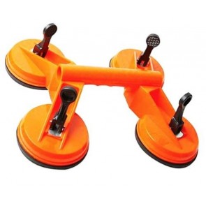 Quad Suction Cup Glass Lifter 4 Pads 115mm Carrying 120kg 120mm pad size U149