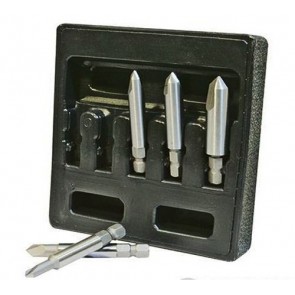 DAMAGED SCREW REMOVER SET BROKEN BOLT EXTRACTOR SET OUTS REMOVAL U166