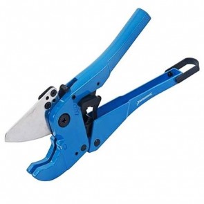 Heavy Duty Ratchet Action Vinyl Pipe Cutter Tool PVC Aluminium Plastic U179