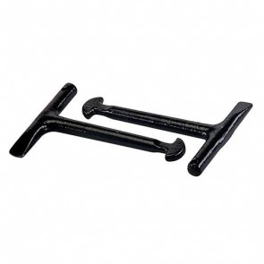 BRAND NEW MANHOLE KEYS 2PK 125 MM PLUMBING HAND TOOL LIFTING MALLEABLE IRON U252