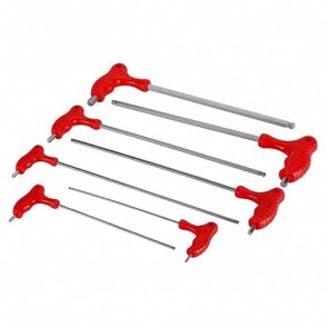 HEX KEY LONG LENGTH SET 7PCE DOUBLE ENDED 2.5 - 10 MM METRIC BALL END TOOL U311