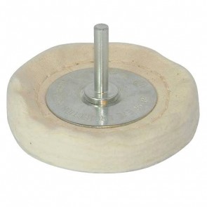 BRAND NEW LOOSE LEAF BUFFING WHEEL 75 x 12 MM COTTON POWER TOOL ACCESSORY U328