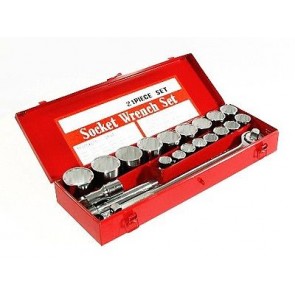 NEW Professional 3/4" Drive Metric Socket Set 3/4" Drive Metric 21pce U36