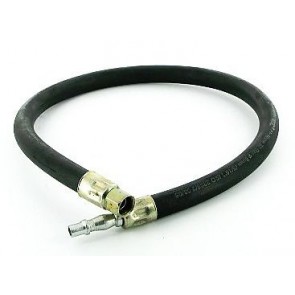 Reinforced Air Line Whip Hose 600m 8mm Bore Spray Bayonet BSP Nut Fittings U37