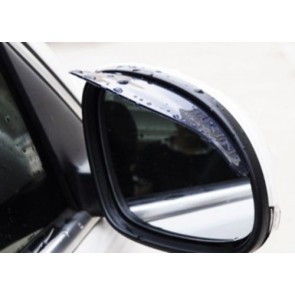 2 Car Wing Exterior Side Mirror waterproof Eyebrow Rain Protection Cover Cap U47