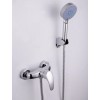 Modern Chrome Mixer Tap Hand Held 5 Function Shower Head Bathroom Taps TAP16
